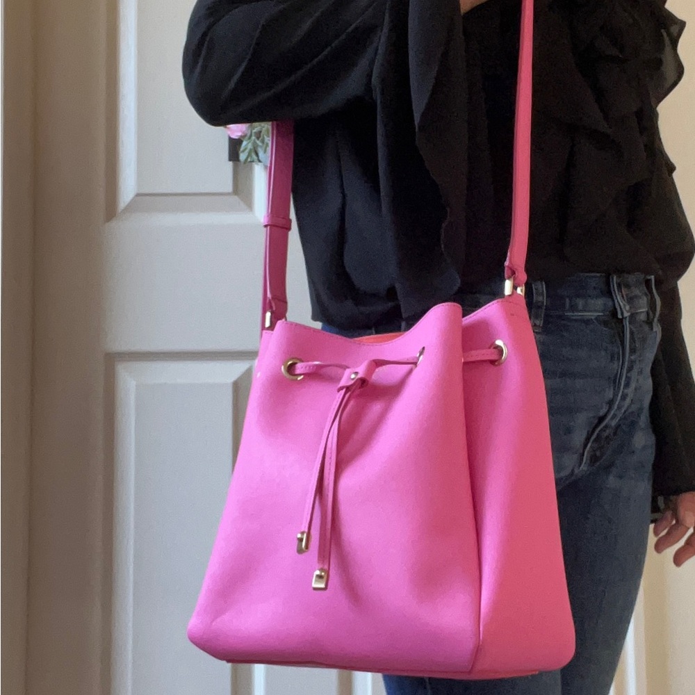 Kate Spade bucket bag pink